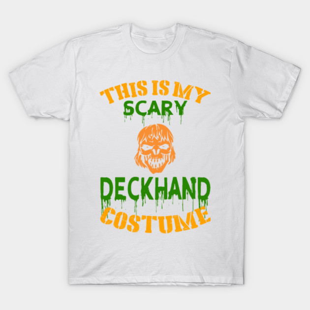 This Is My Scary Deckhand Costume T-Shirt-TOZ